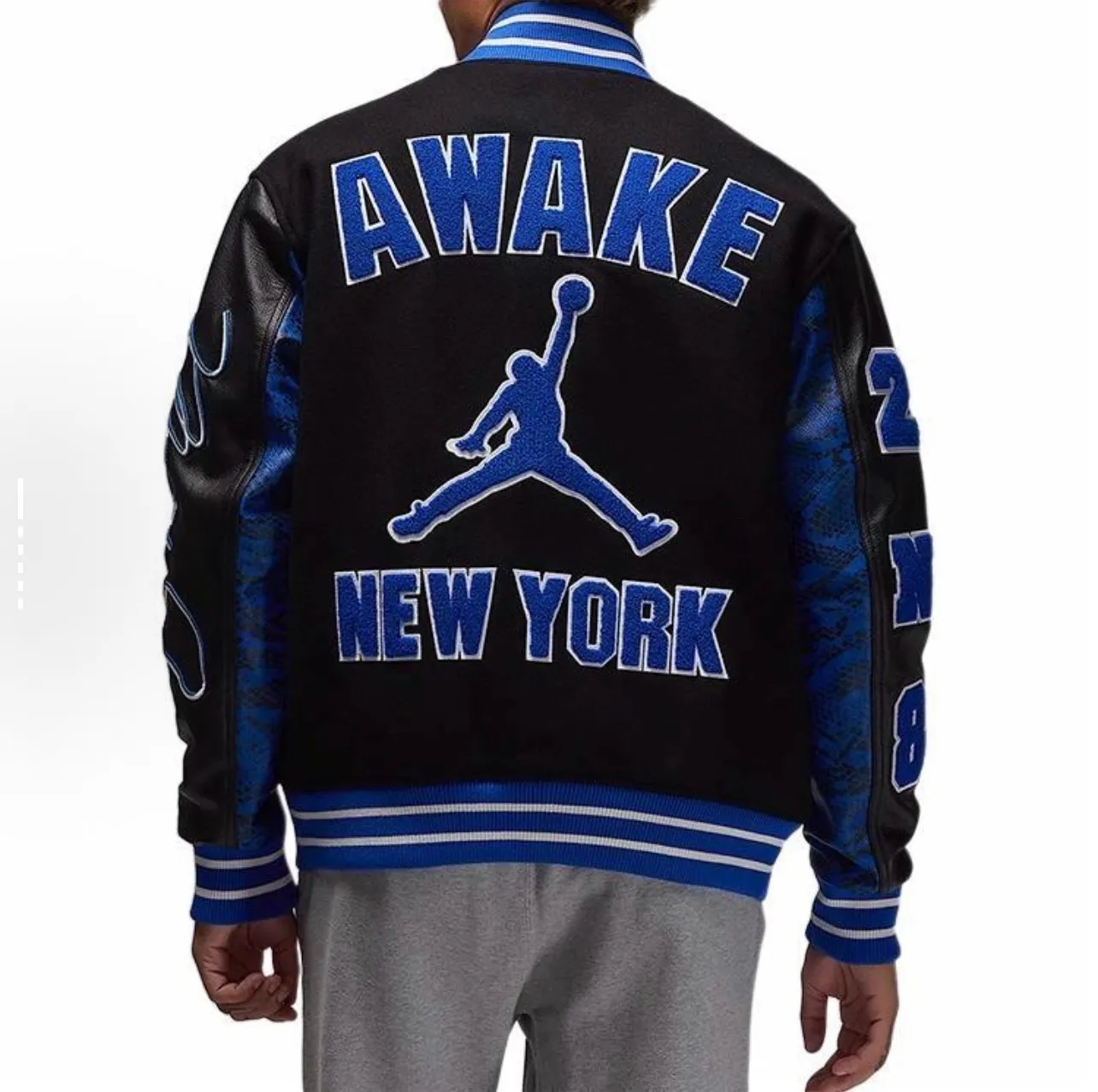 AJ Jordan x Awake NY FW 24 Same Style Genuine Leather ！ Jordan !Classic ， + Retro ， %！ ， ~ ， + ， AJ Shoes， ! Size：M L XL XXL （172 130 M） M 116， 71， 53 64 L 120 73， 54 65 XL 124， 75， 55 66 XXL 128， 77， 56 67
